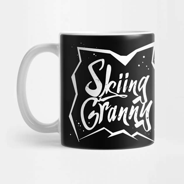 Ski Grandma Skier Grandmother Skiing Granny by dr3shirts